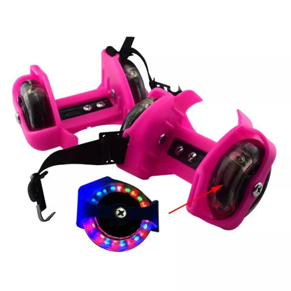 ⚡ FLASH ROLL™ – Svetleći Roleri Za Obuću