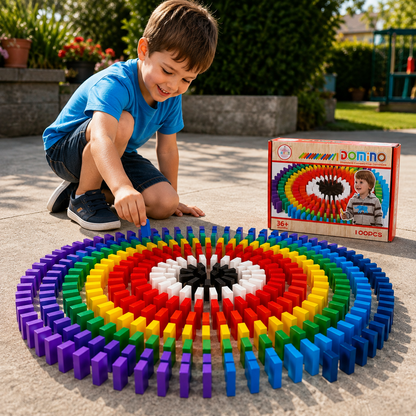 🌈 DOMINO MANIJA™ – 100 Šarenih Domina